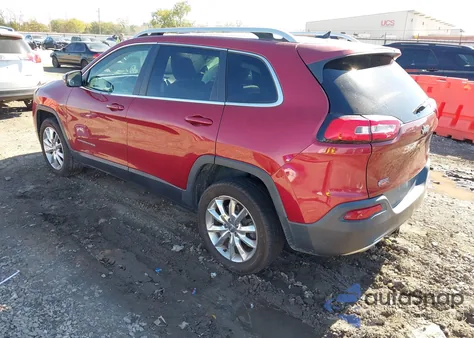 2014 Jeep Cherokee Limited z USA, uszkodzony, nr VIN 1C4PJLDS9EW279266